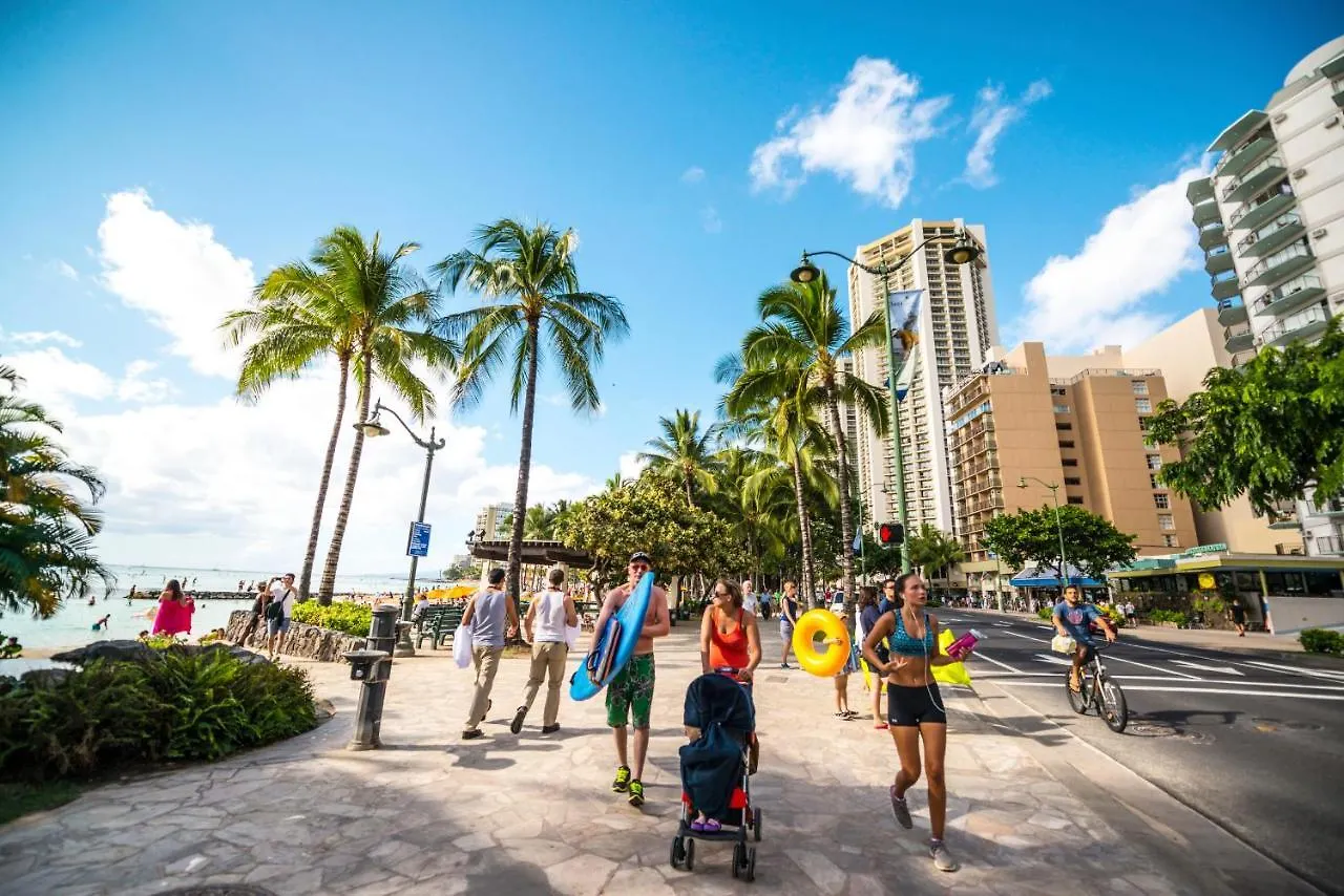 Beautiful Studio In The Heart Of Vibrant Waikiki Honolulu Apartament